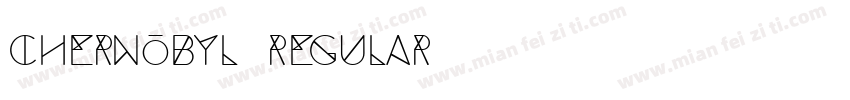 Chernobyl Regular字体转换
